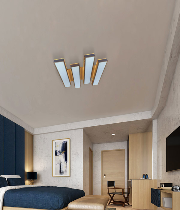 리듬4등100W LED방등 안방전등 거실조명