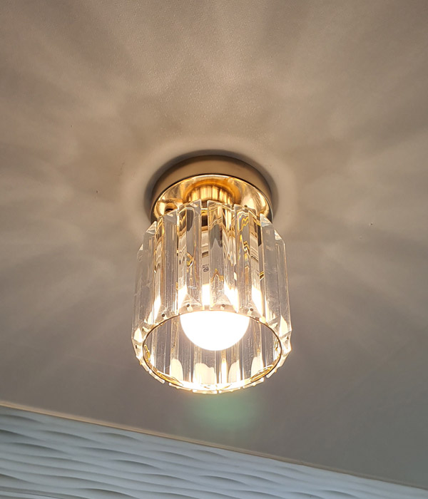 블리츠 크리스탈 원형 베란다등, 현관센서등