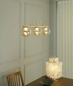 토로나 식탁3등 펜던트조명[15W]