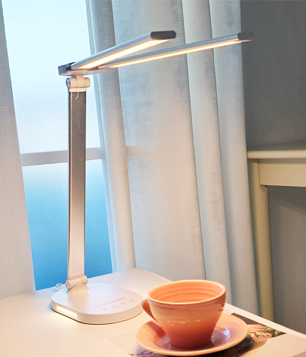 하퍼 학생스탠드 서재 독서등 (화이트, 블랙)