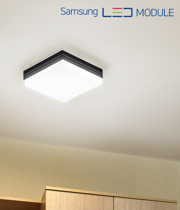 LED 켈빈직부 15W [블랙/화이트]